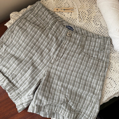 Vintage Plaid Shorts (6/26-27W)