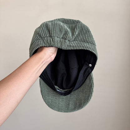 Corduroy Newsboy Hat (S/M)