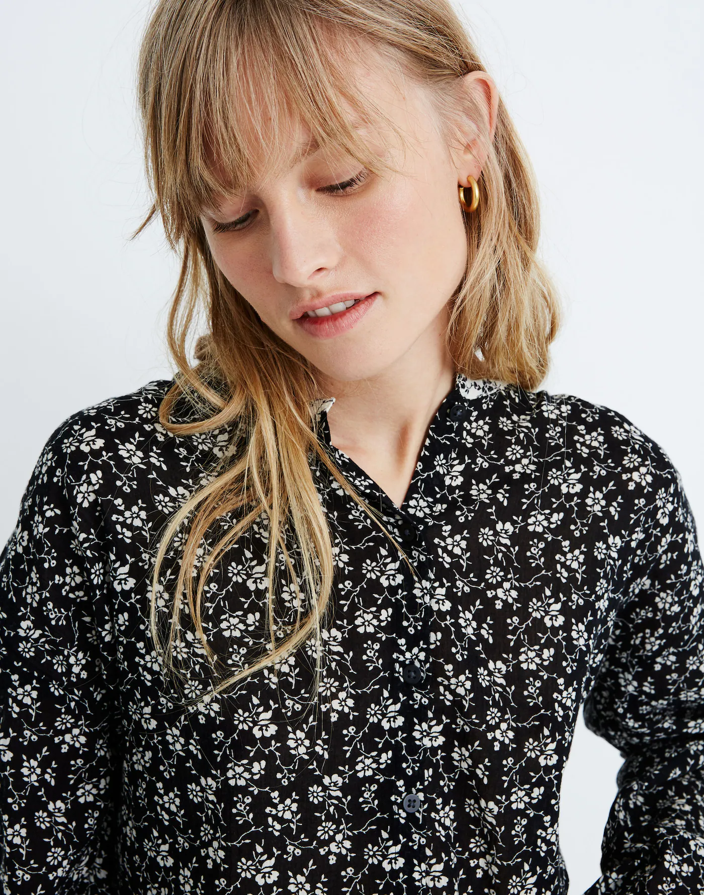 Madewell Print Mix Meadow Shirt (L)