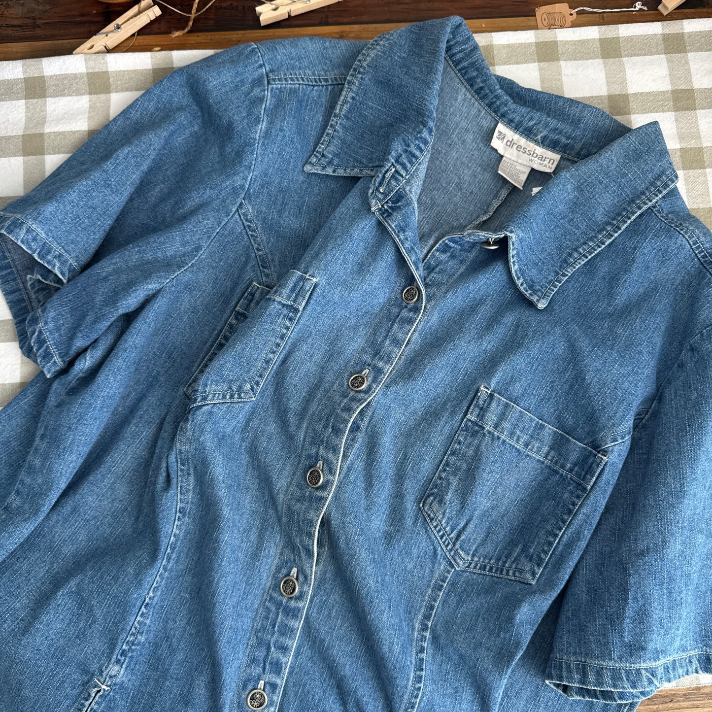 The Blue Hour Denim Shirt (XL-2XL)