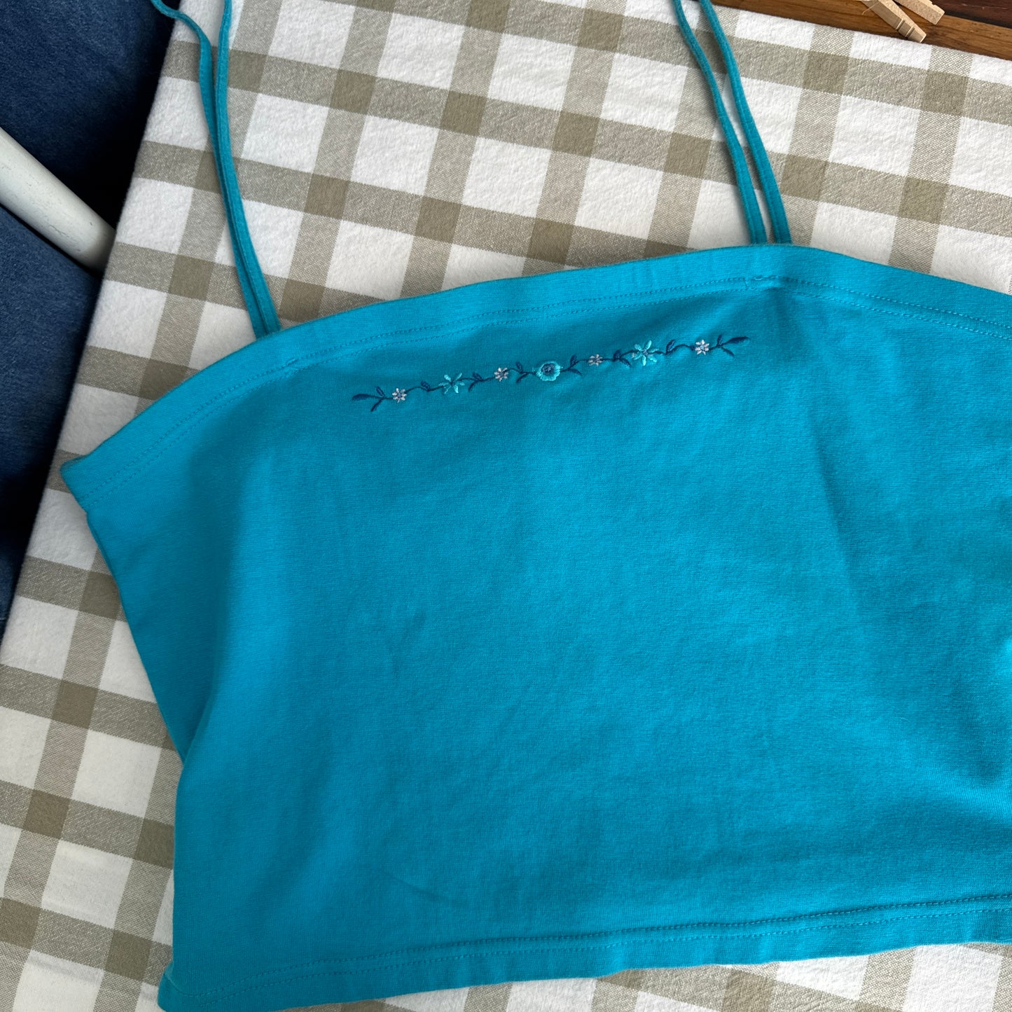 The Open Ocean Embroidered Cami (L)