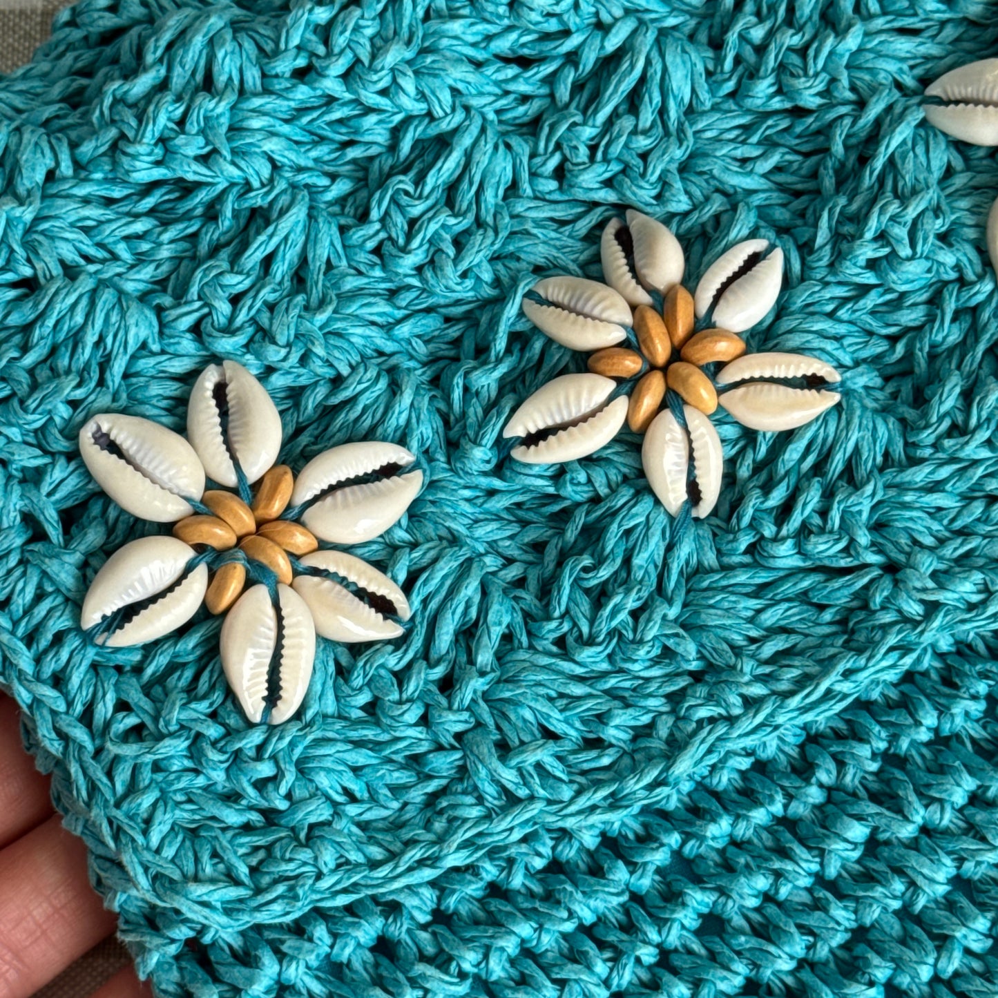 The Mermaid Cove Straw Bag