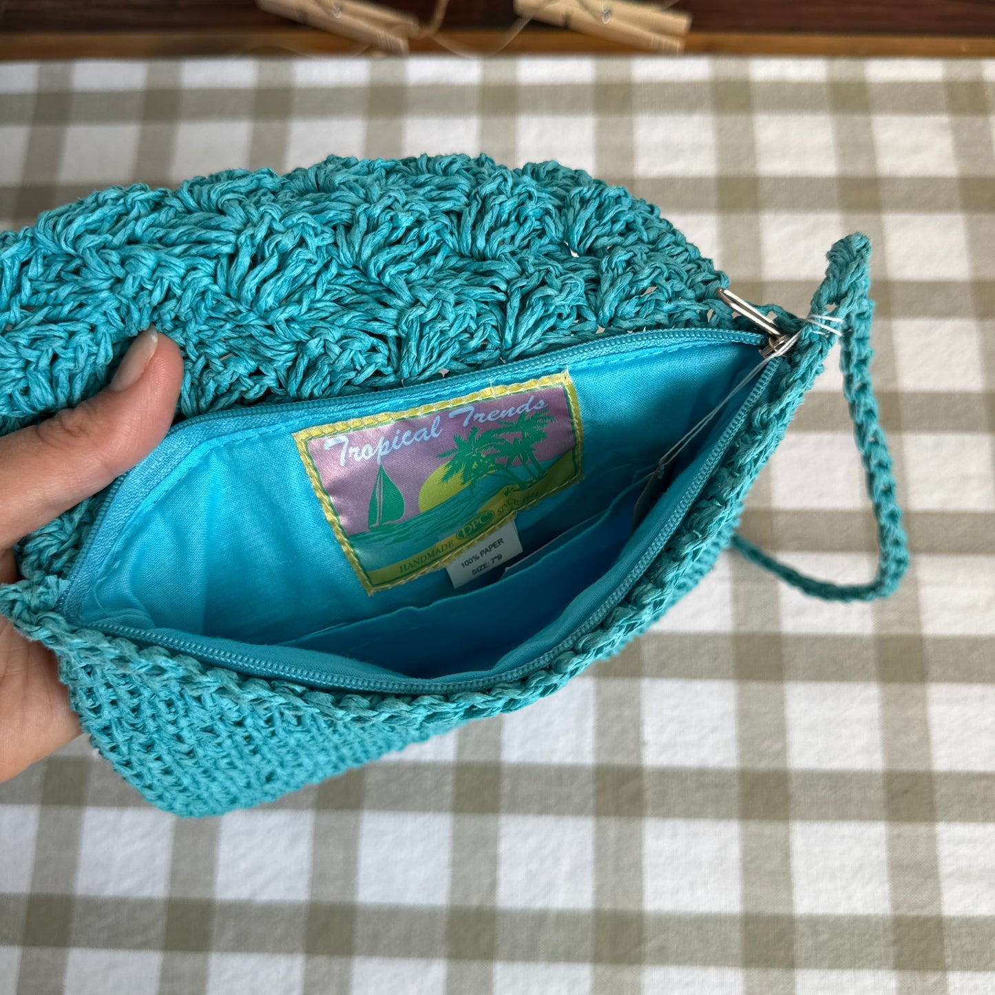 The Mermaid Cove Straw Bag