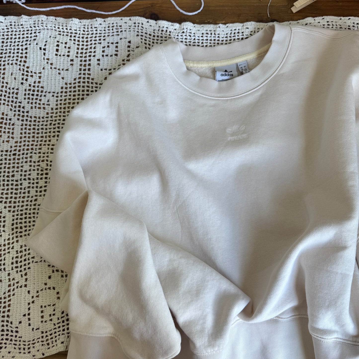Adidas Cropped Crew (L)
