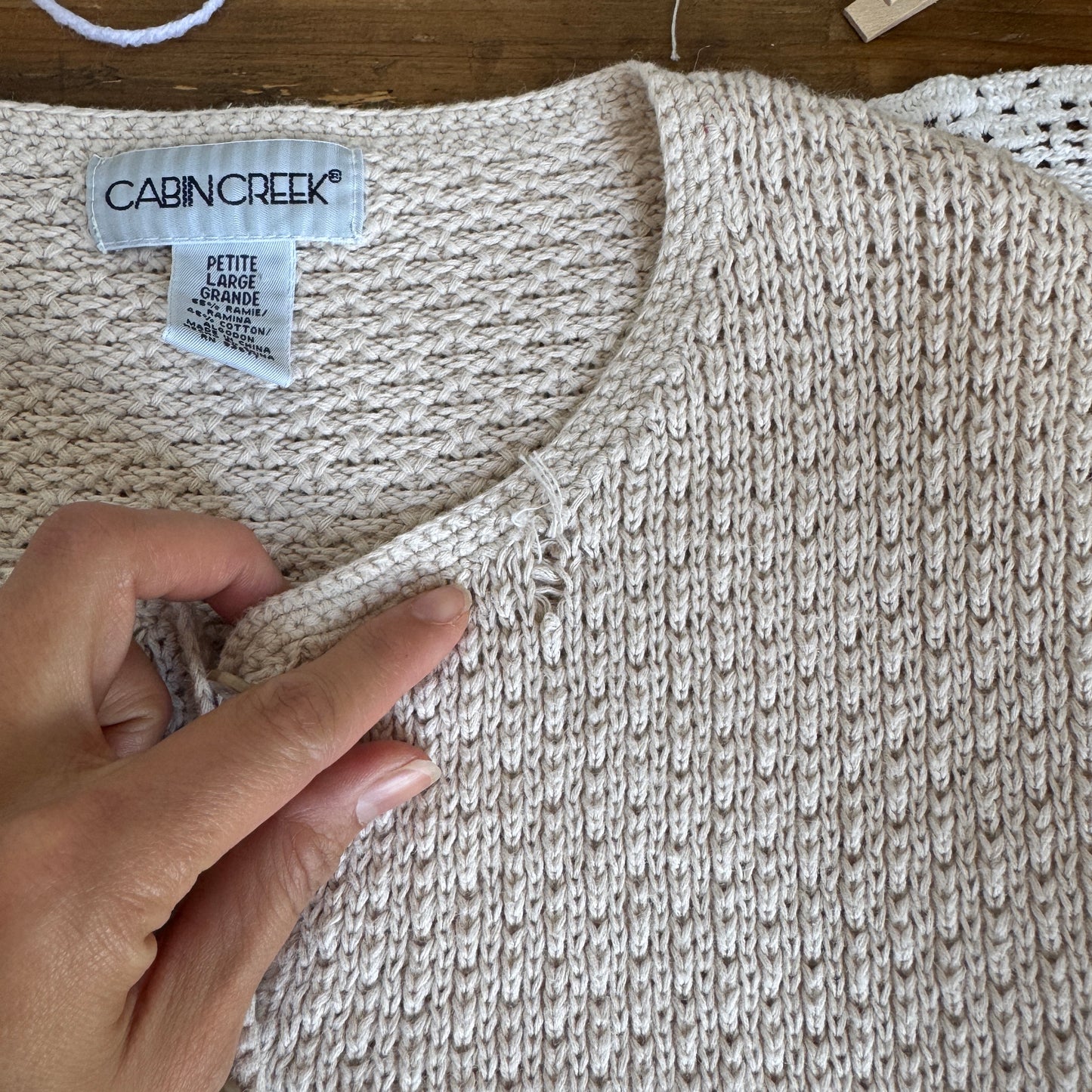 Vintage Oat Button-Up Cardigan (PL)