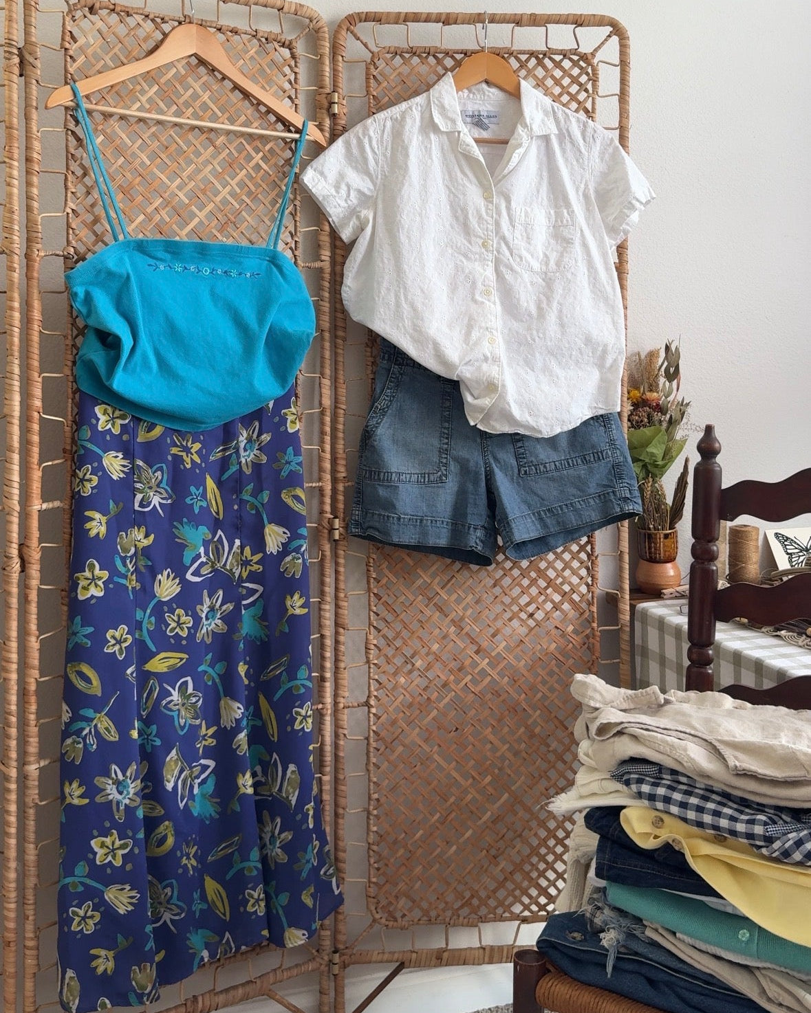 The Open Ocean Embroidered Cami (L)