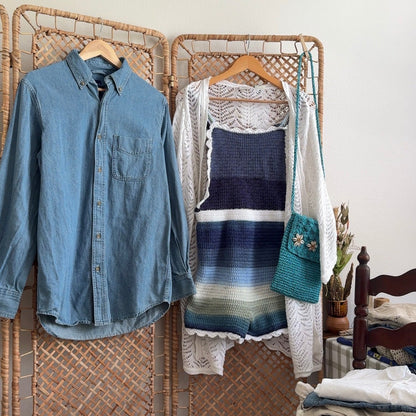 The White Water Tie Front Cardigan (Plus Size)