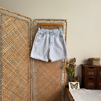 The Cloud Break Denim Shorts (26-27W)