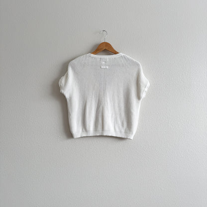 Sleeved Knit Cardigan/Vest (XS)