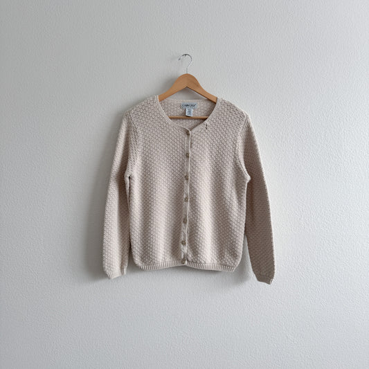 Vintage Oat Button-Up Cardigan (PL)