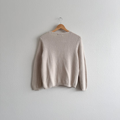 Vintage Oat Button-Up Cardigan (PL)