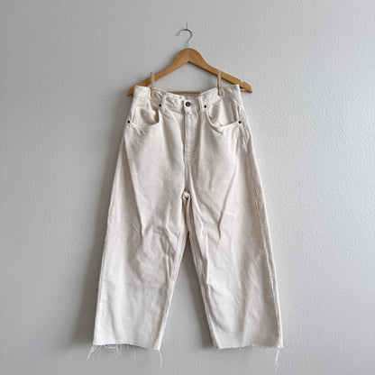 Topshop Corduroy Baggy Wide Leg Pants (30W)