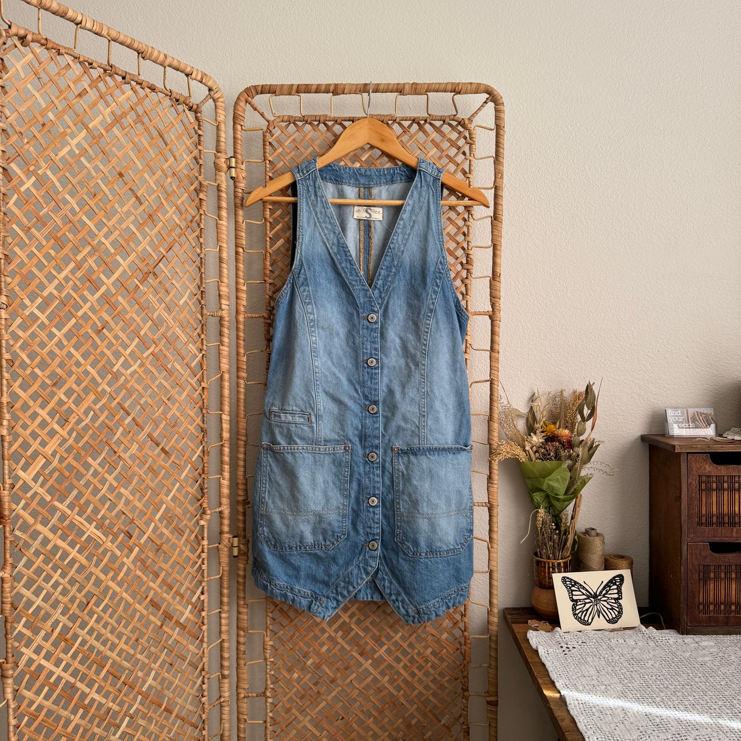 Free People Out of Office Vest Dress (XS-S)