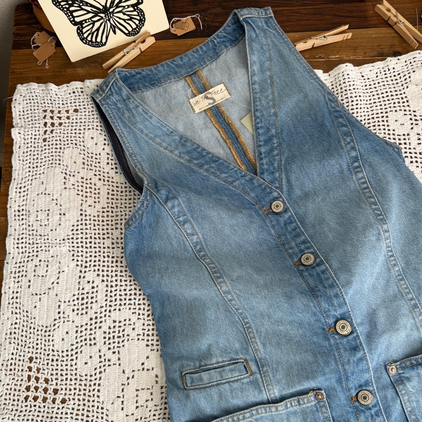 Free People Out of Office Vest Dress (XS-S)