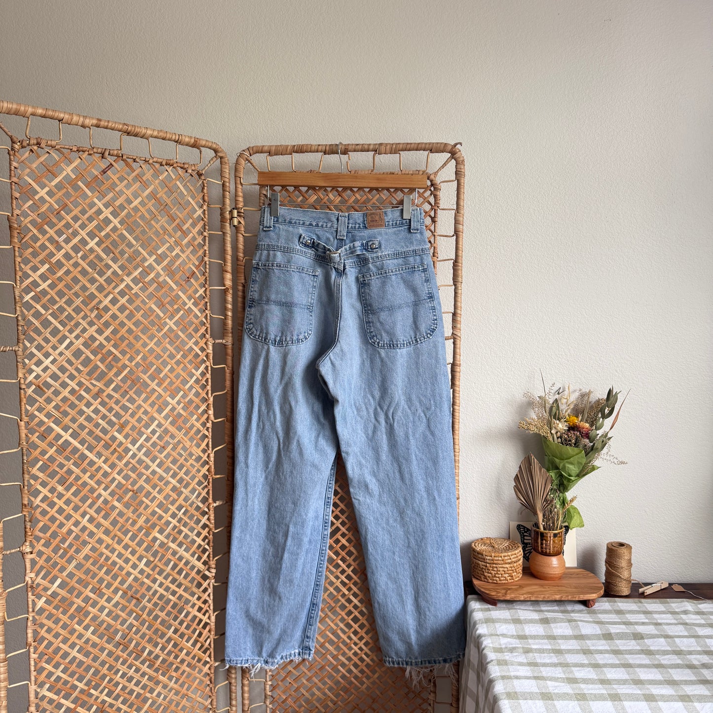 Vintage Straight Leg Denim Jeans (26-27W)