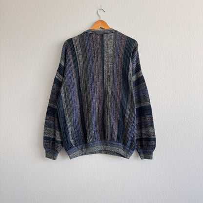Vintage 3D Textured Sweater (XL)