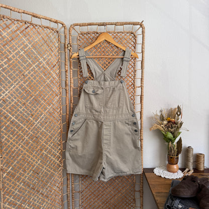Vintage Khaki Shortalls (L)
