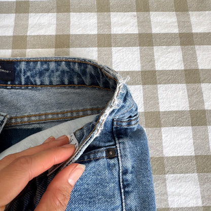 Vintage Y2K Denim Mini Skirt (30W)