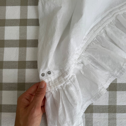 Converse Ruffle Hem Tank (XS-S)
