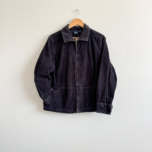 Vintage Corduroy Zip Up (L-XL)