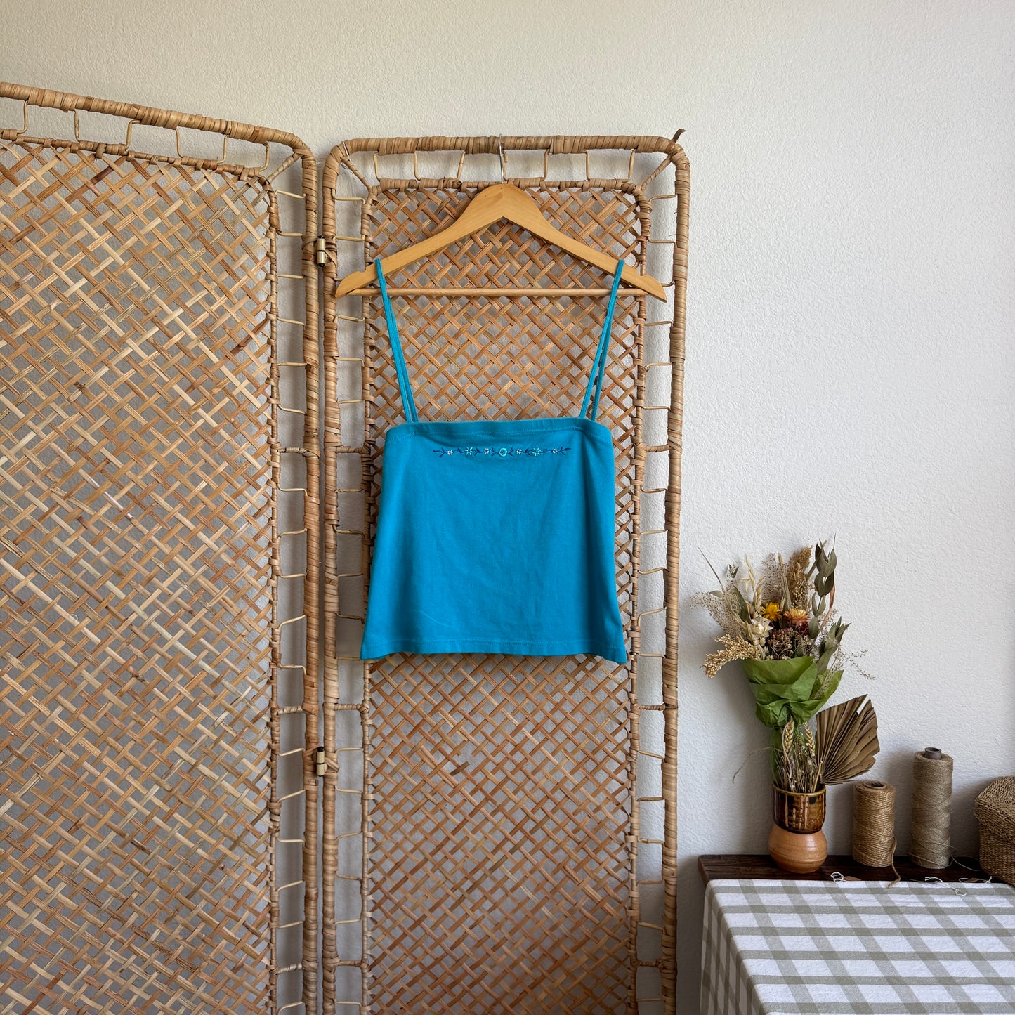 The Open Ocean Embroidered Cami (L)