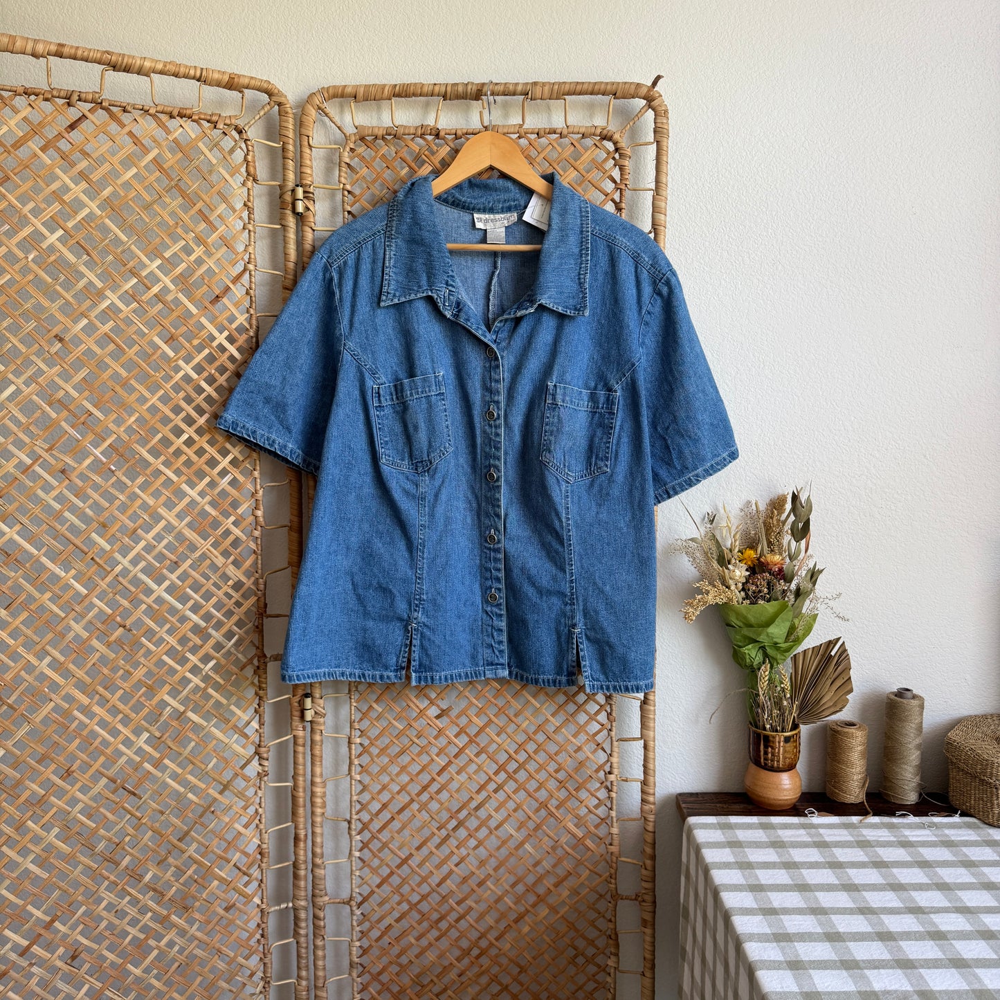 The Blue Hour Denim Shirt (XL-2XL)