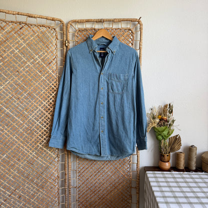 The Shore Wander Denim Shirt (S-M)