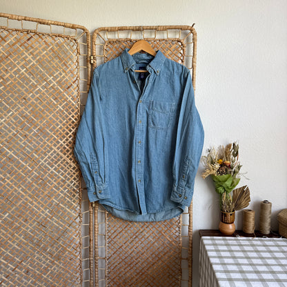 The Shore Wander Denim Shirt (S-M)