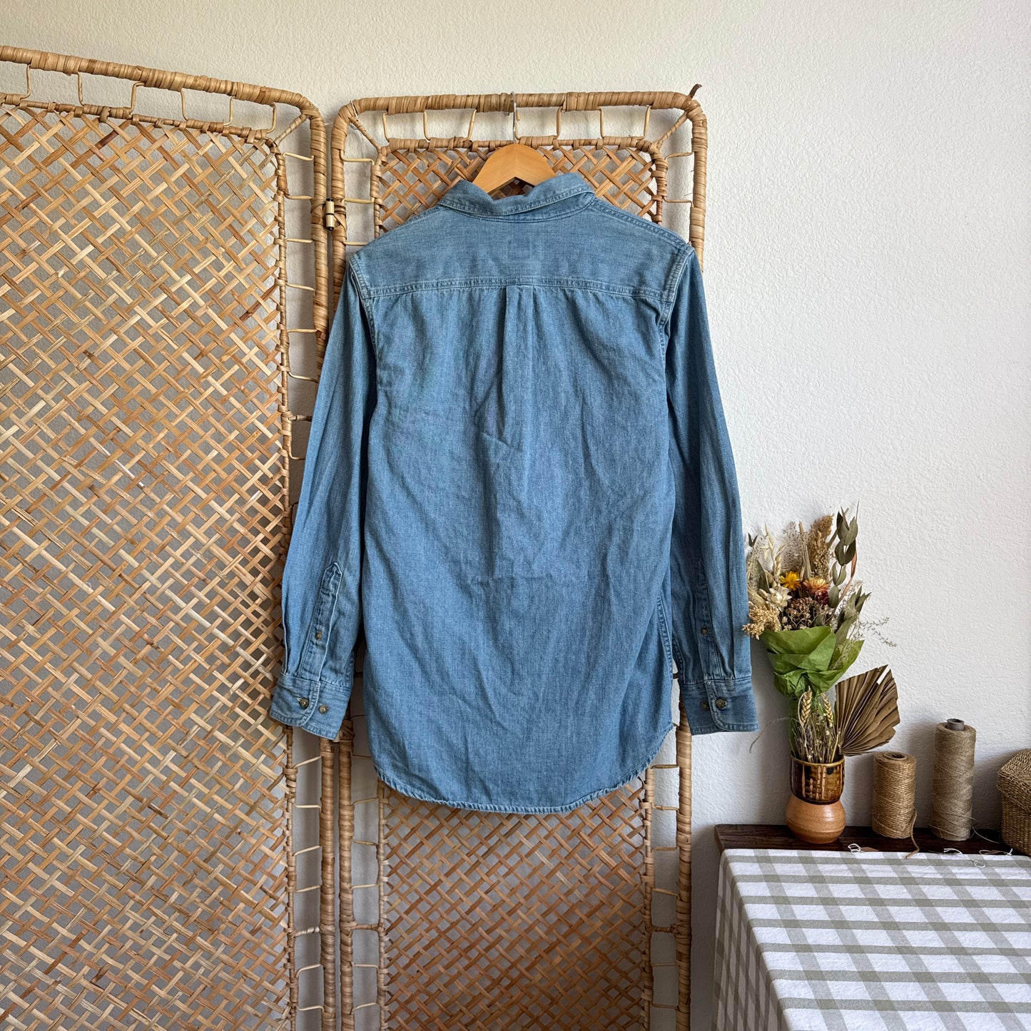 The Shore Wander Denim Shirt (S-M)