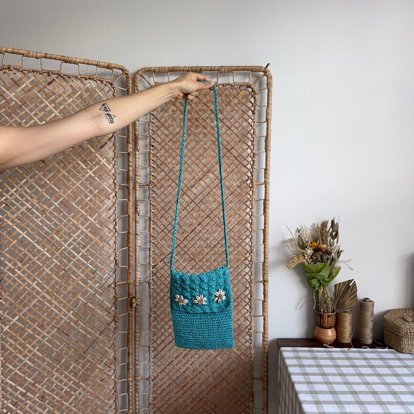 The Mermaid Cove Straw Bag