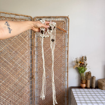 The Ivory Rope Beaded Belt