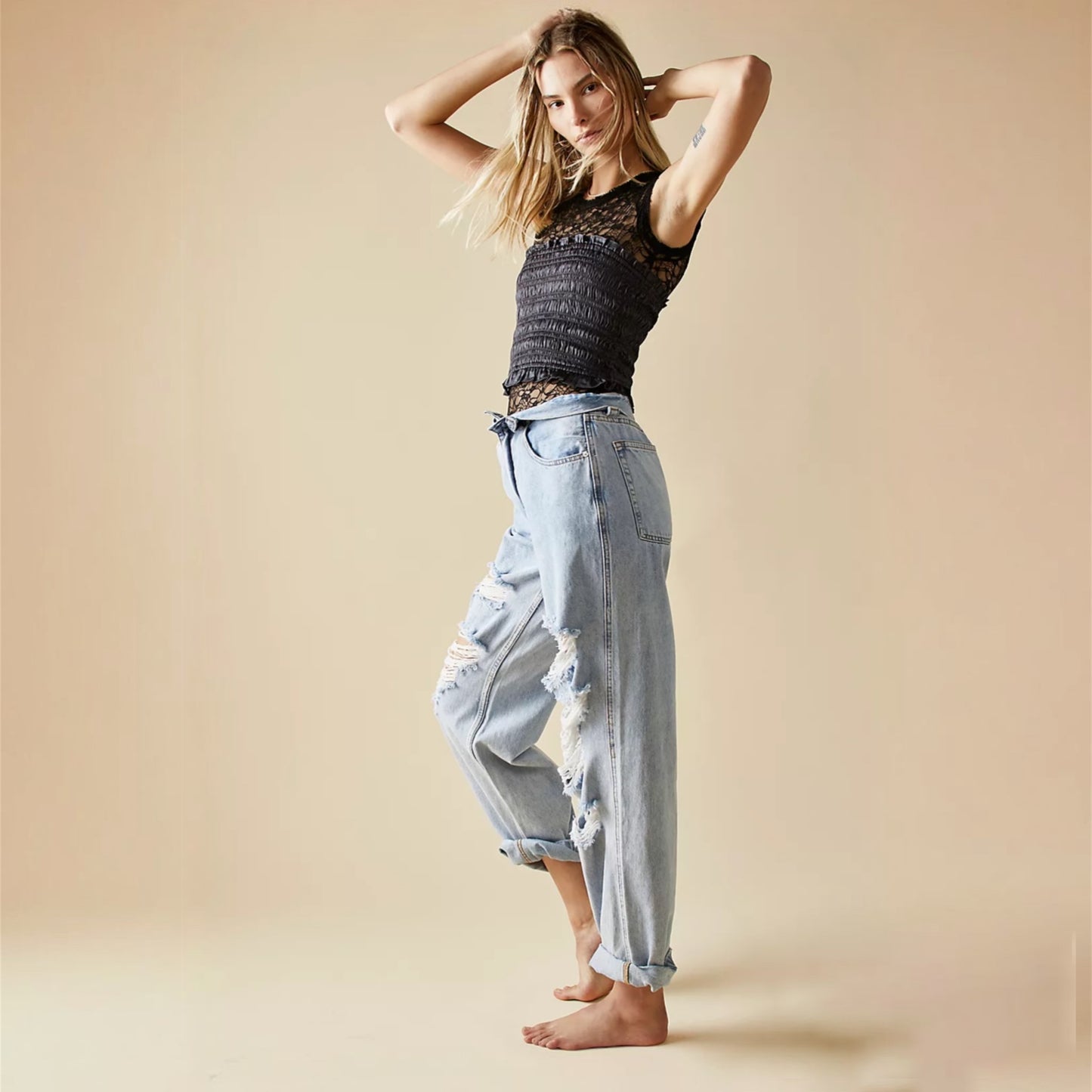 Intimately Free People Be Right Back Tube Top (M)