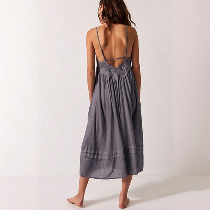 Intimately Free People All-Time Midi Slip (S-M)