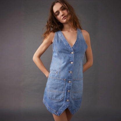 Free People Out of Office Vest Dress (XS-S)